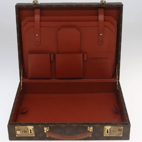 LOUIS VUITTON Monogram crusher Business Bag M53122 LV Auth ep6280 - Picture 10 of 16